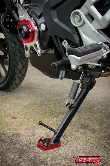 [ часть внутренний наличие есть ] Honda CB250R GTR наконечник бокового стойки 4 цвет 101058