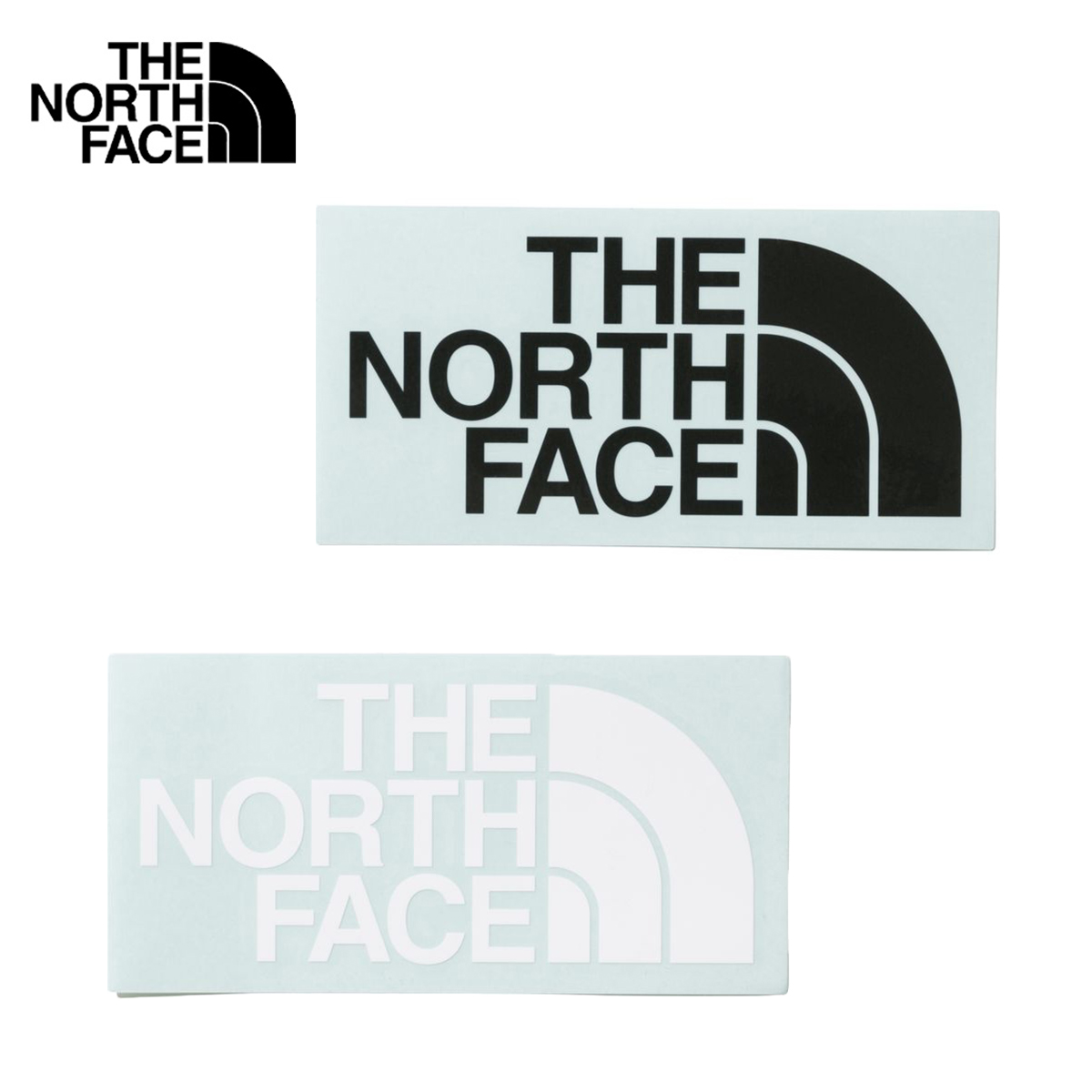 North Face sticker THE NORTH FACE TNF cutting sticker TNF Cutting Sticker Logo cutting sheet black white black white one Point 