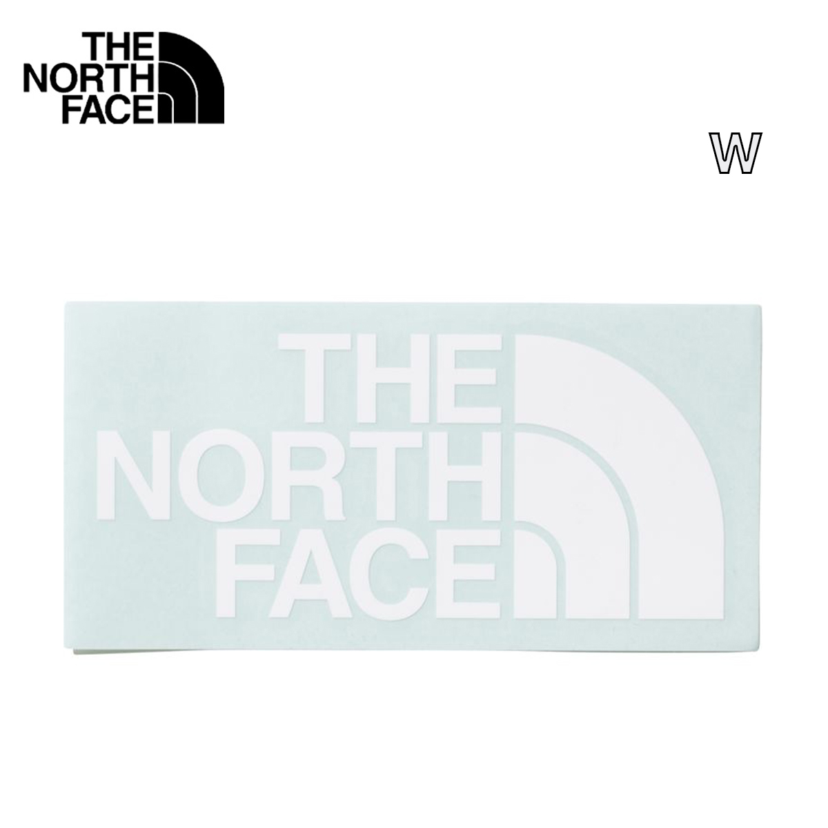  North Face sticker THE NORTH FACE TNF cutting sticker TNF Cutting Sticker Logo cutting sheet black white black white one Point 