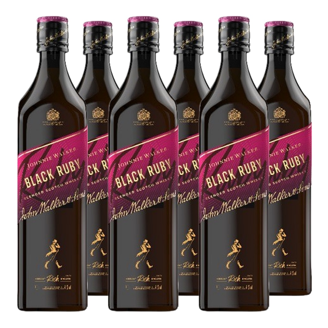 ジョニーウォーカー ブラックルビー 6本セット 送料無料 ジョニーウォーカー ブラックルビー 40度 700ml ケース