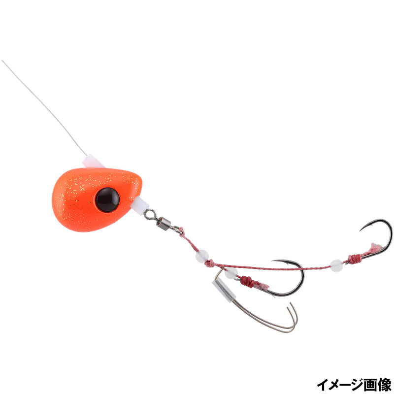 ビンビンテンヤ鯛夢遊動 8号 オレンジゴールドフレークの商品画像
