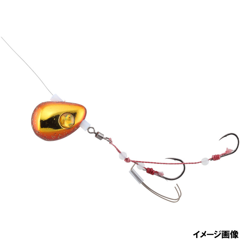 ビンビンテンヤ鯛夢遊動 8号 エビオレンジ/ゴールドの商品画像