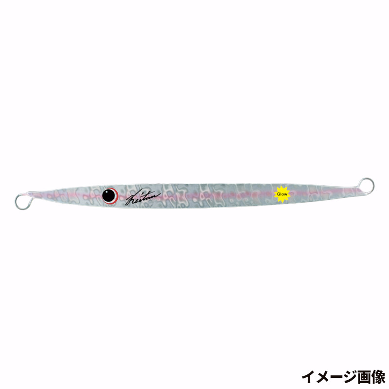 HOT'S KEITAN JIG 175g 9 ホロシルバーピンクライン/グロー メタルジグの商品画像