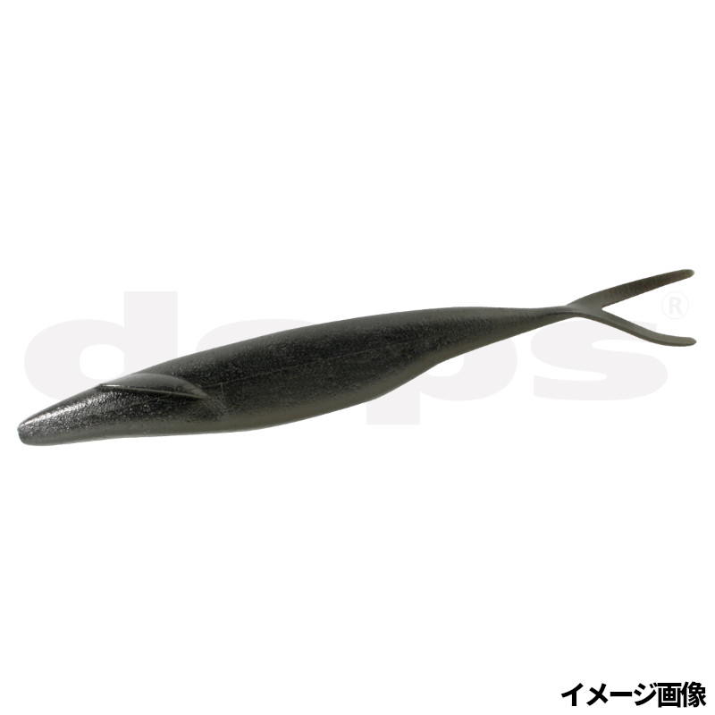 deps SAKAMATA SHAD 8inch #06 ブラック 釣り　ワームの商品画像