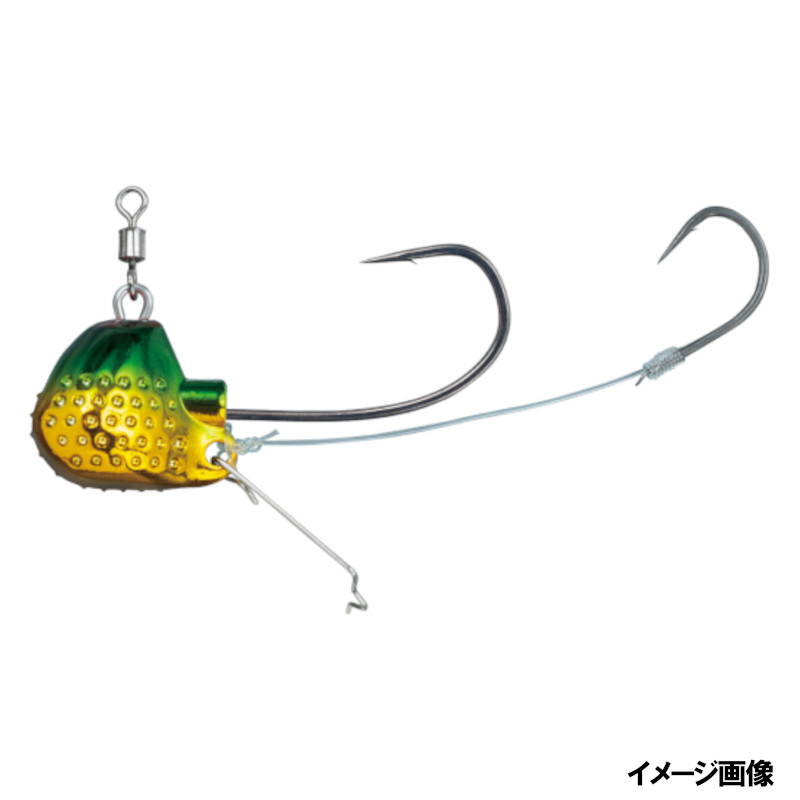 Gamakatsu 桜幻 鯛テンヤTG 10号 グリーン/ゴールド 釣り仕掛け　テンヤの商品画像