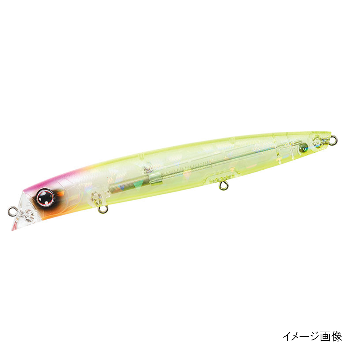 DAIWA（釣り） モアザン クロスカウンター 125F ピンクヘッドクリアチャート morethan ハードルアー　ミノー、プラグの商品画像