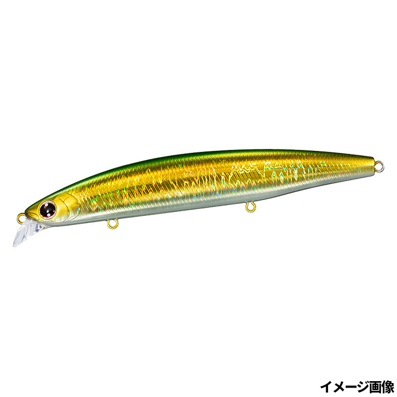 DAIWA（釣り） ショアラインシャイナーZ セットアッパー125S グリーンゴールドグローベリー ハードルアー　ミノー、プラグの商品画像