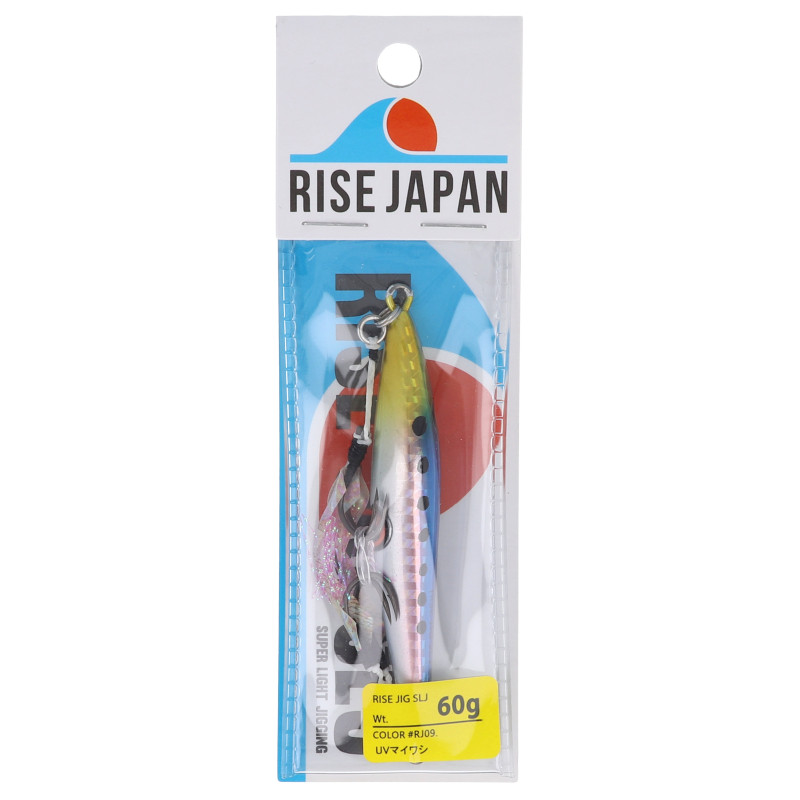 RISE JAPAN RISE JIG SLJ 60g RJ09 UVマイワシ メタルジグの商品画像