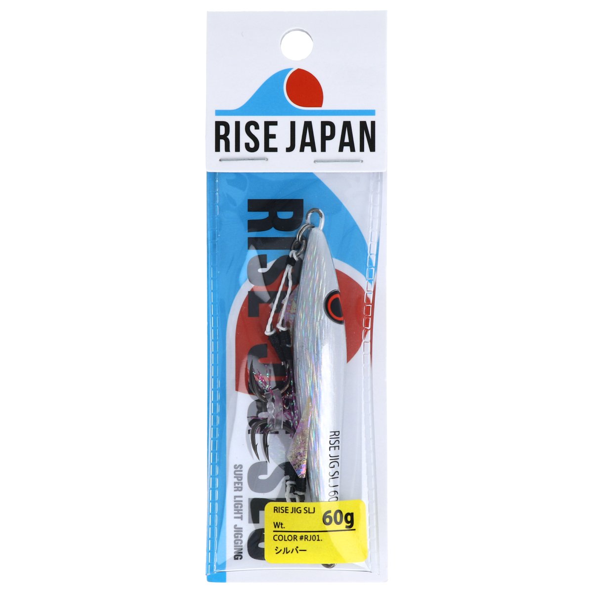 RISE JAPAN RISE JIG SLJ 60g RJ01 シルバー メタルジグの商品画像