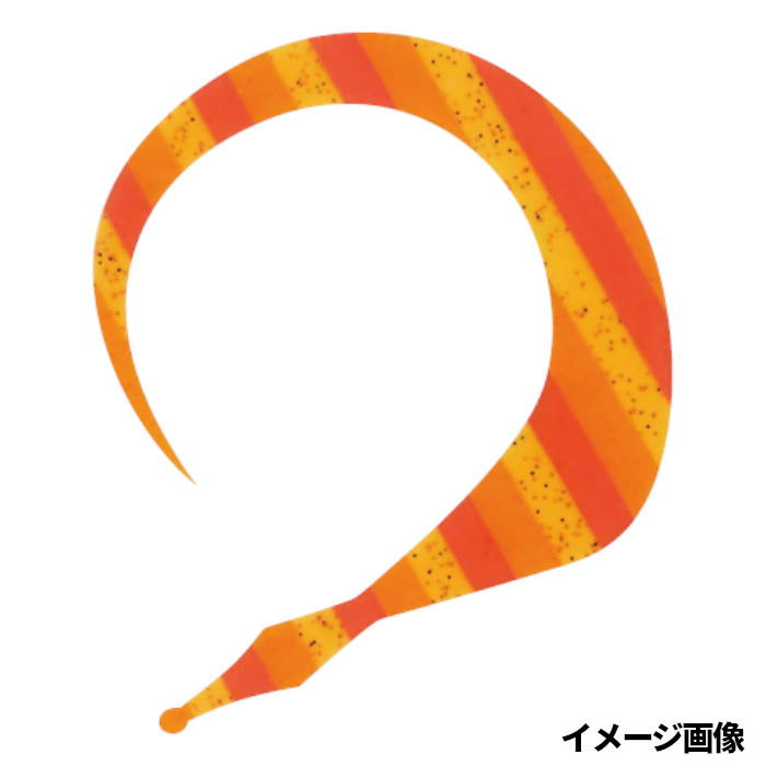 フリースライド カスタムシリコンネクタイ バルキーカーリー インパクト 5 トリプルオレンジゼブラ