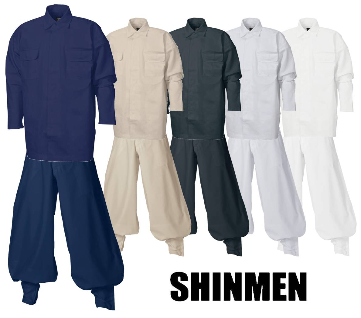 [ that day shipping * free shipping ] super special price hand . shirt super Super Long top and bottom set .S~4L cotton 100%sin men 754 752 7 minute . minute work clothes working clothes super long Super Long nika