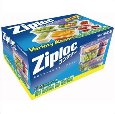 ジップロック コンテナー バラエティアソート 【7個入×1セット】の商品画像