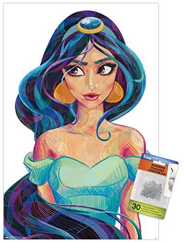 ディズニー プリンセス ジャスミン スタイル付きウォールポスター プッシュピン付き並行輸入品 Gdcwqudt5y コレクション 趣味 Www Nimakitchen Com