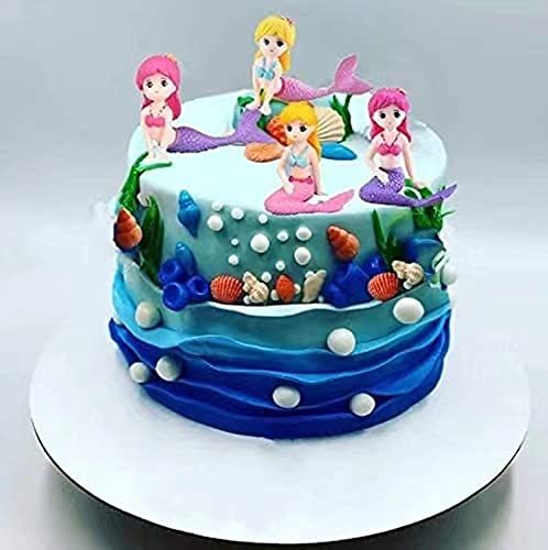 かわいいマーメイドキャラクター4点セット 海のテーマのケーキデコレーションに ケーキトッパー ケーキデコレーション 女の子のパーティー 誕生日 ベビー 1c3b9xfnf1 キッチン 台所用品 Www Zephyrcafe Com Au