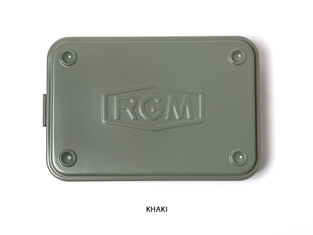 RGM Rooster Gear Market разрозненный ta- механизм рынок RGM STEEL TOOL BOX steel ящик для инструментов мелкие вещи место хранения рыболовные снасти место хранения рыболовные снасти рыбалка сделано в Японии 