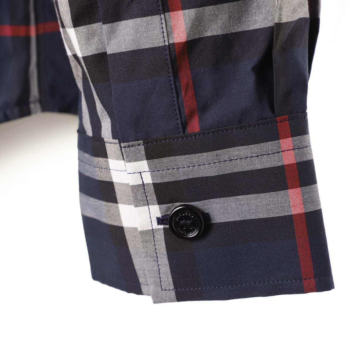  Burberry BURBERRY long sleeve regular color shirt CAXTONb lumen z8020865-navy-ip-check