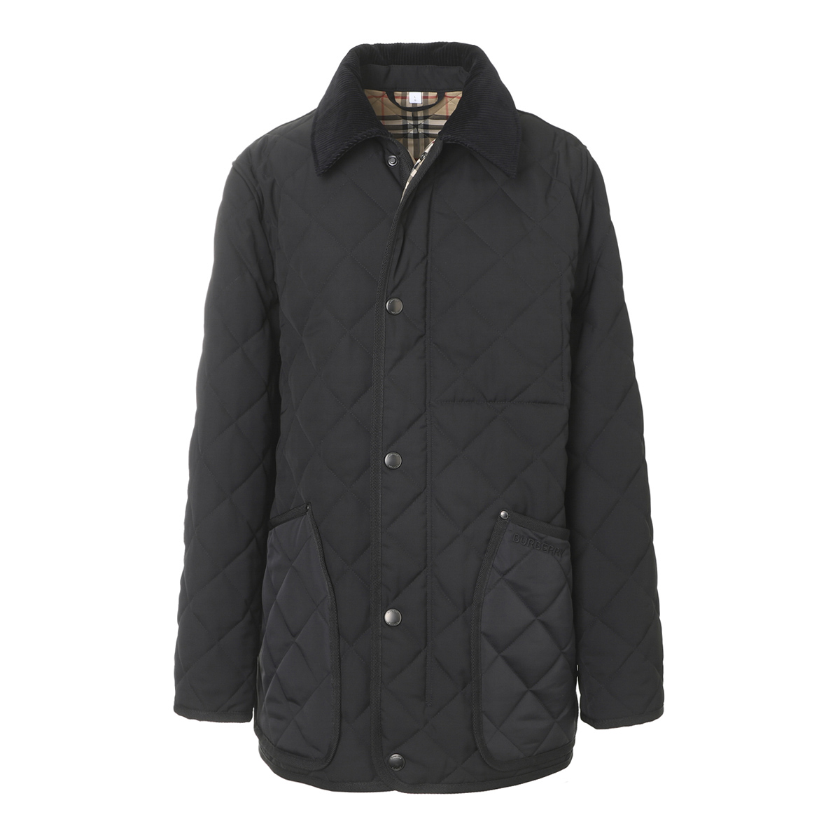  Burberry BURBERRY стеганная куртка LANFORD черный мужской 8049135-black