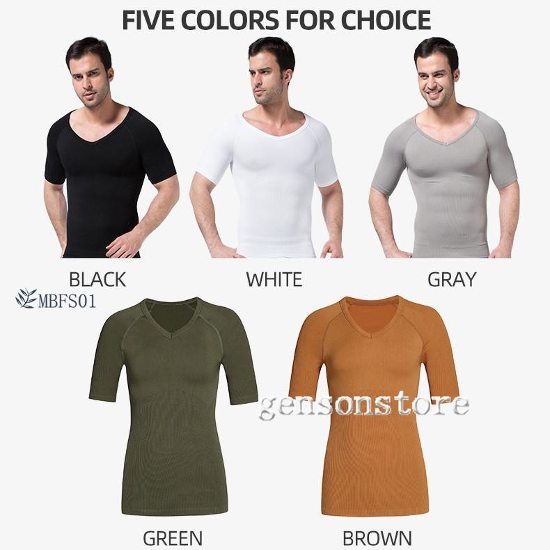  men's compression wear short sleeves T-shirt V neck Shape up sheipa-.. discount tighten put on pressure shirt . pressure inner plain .tore foot nes posture 