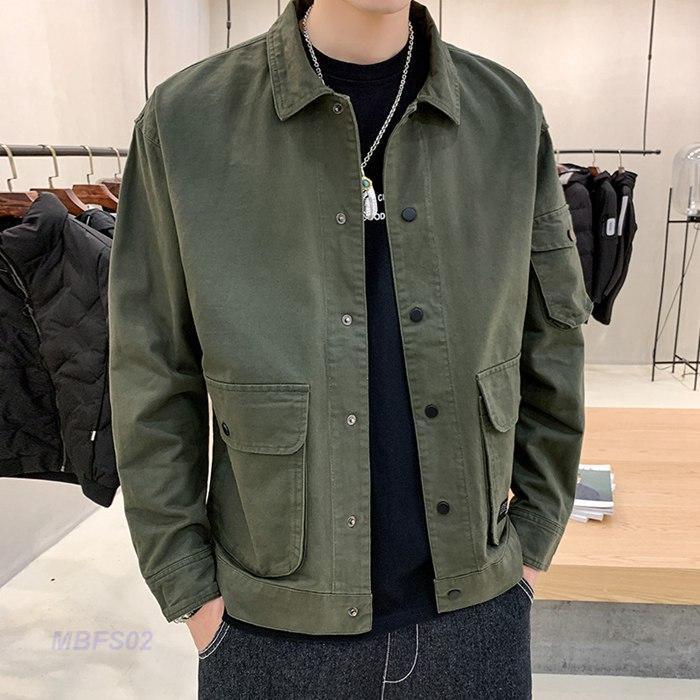  jacket men's outer outer garment feather weave coat tops casual stylish going to school commuting spring autumn spring clothes autumn clothes fashion 