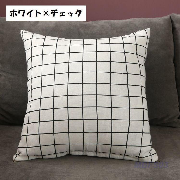  pillowcase zabuton cover pillow cover single goods cover only 40cm 45cm square four square shape square interior miscellaneous goods stylish lovely pattern pattern 