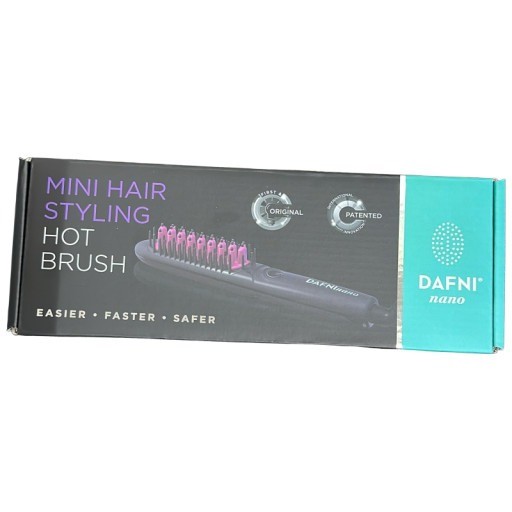 DAFNI DAFNI nano スタイリングヒートブラシ（パープル） ヘアアイロン