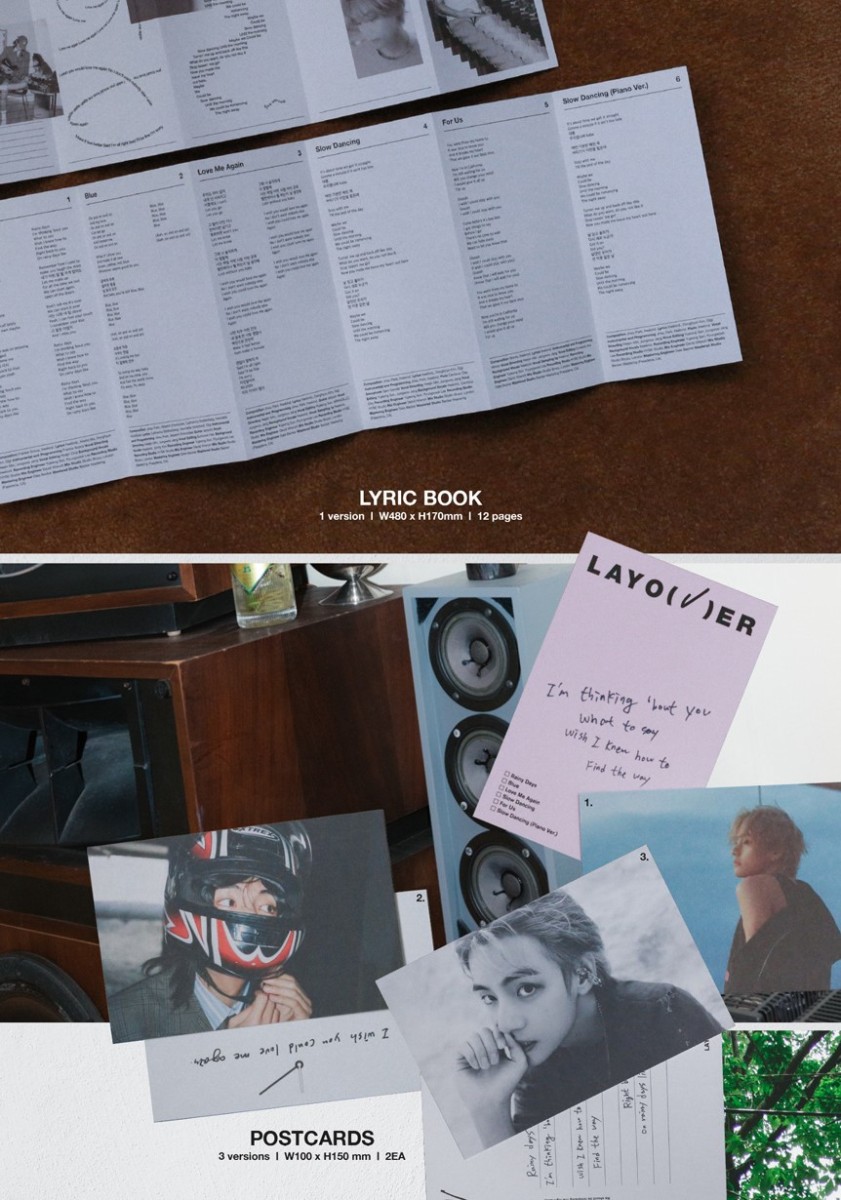 BTS bulletproof boy . official goods V Layover CD ALBUM van tongue album tete Korea |K-POP