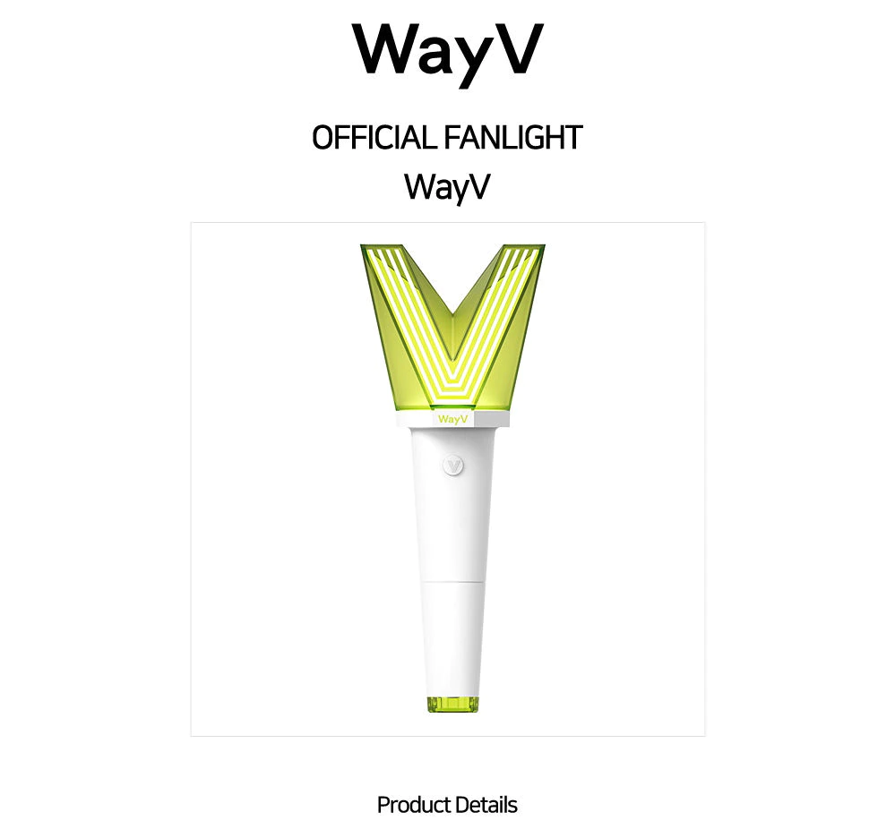 WAY V official penlight wayv way bi way shombiBluetooth correspondence OFFICIAL LIGHTSTICK Korea K-POP