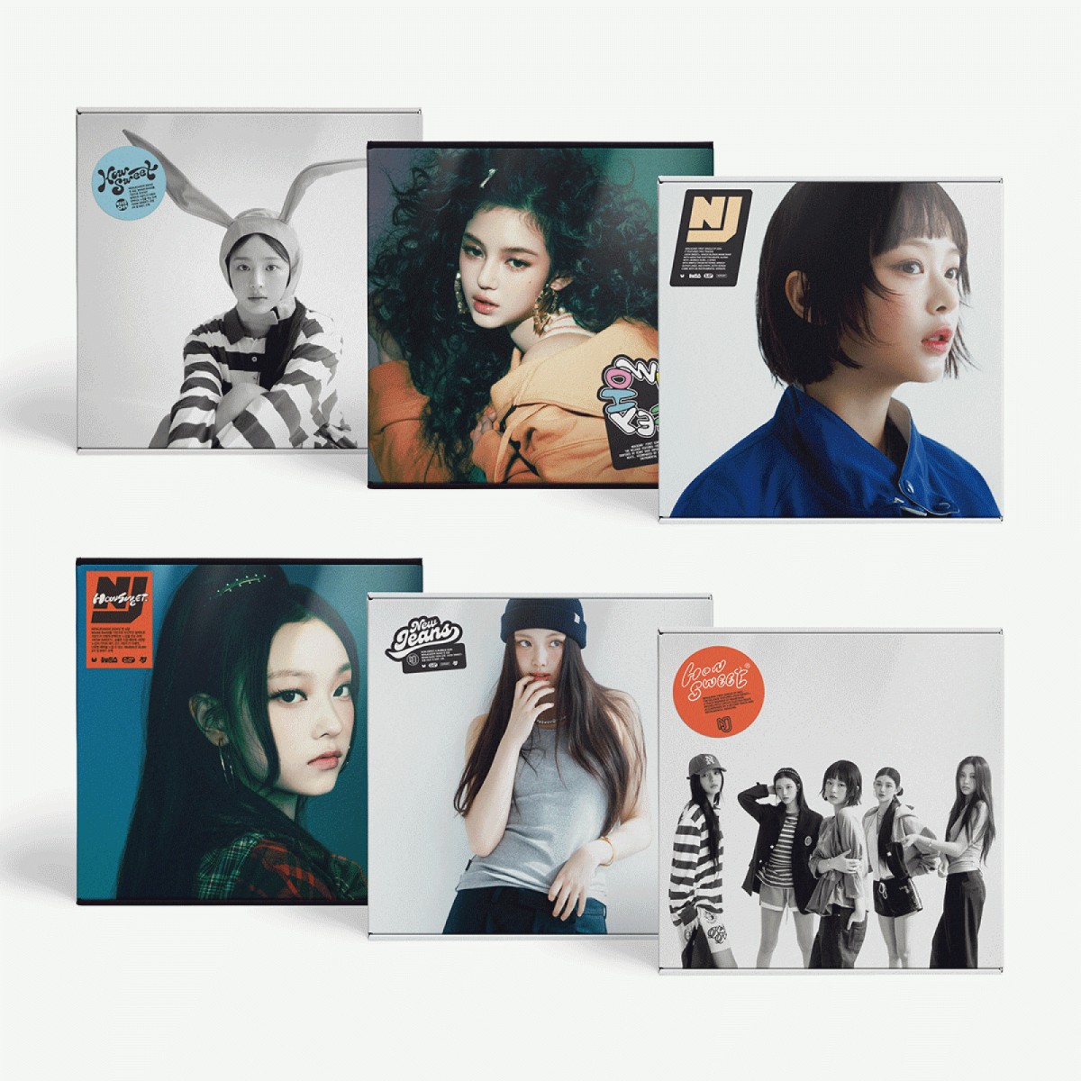 [ предварительный заказ распродажа ]NewJeans официальный товары How Sweet / DOUBLE SINGLE ALBUM CD альбом новый джинсы nyu Gin sK-POP Корея 