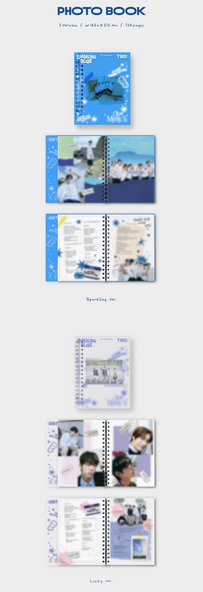 TWS official goods 1st Mini Album 'Sparkling Blue' album CDtu male K-POP Korea 