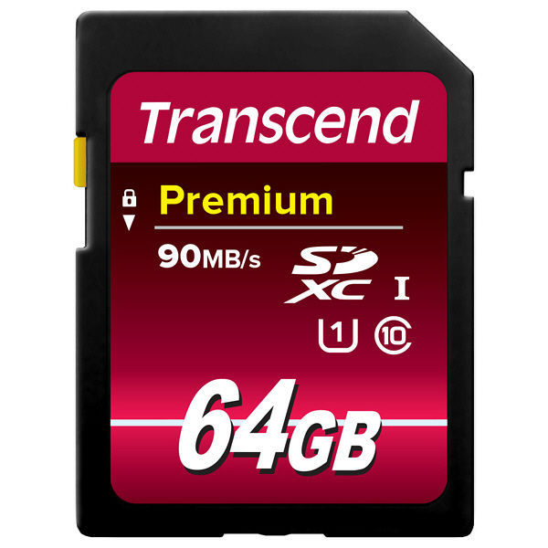 Transcend Premium TS64GSDU1 （64GB） SDカードの商品画像