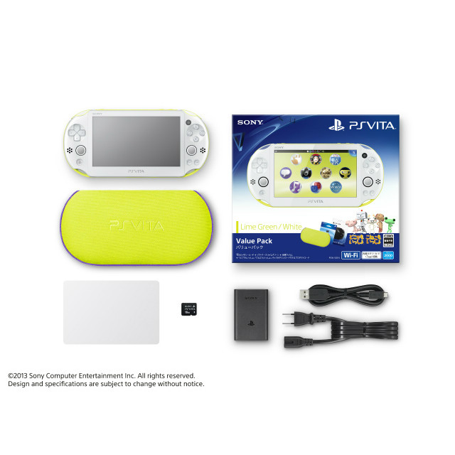 PS Vita PCH-2000 ライムグリーン 本体 ジャンク 8GB付｜Yahoo!フリマ