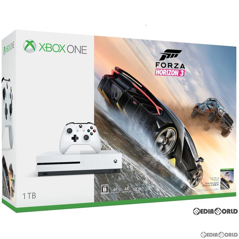 Xbox One S 1TB（Forza Horizon 3 同梱版）234-00120の商品画像