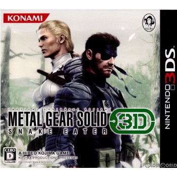在庫処分・数量限定 メタルギア ソリッド スネークイーター 3D - 3DS