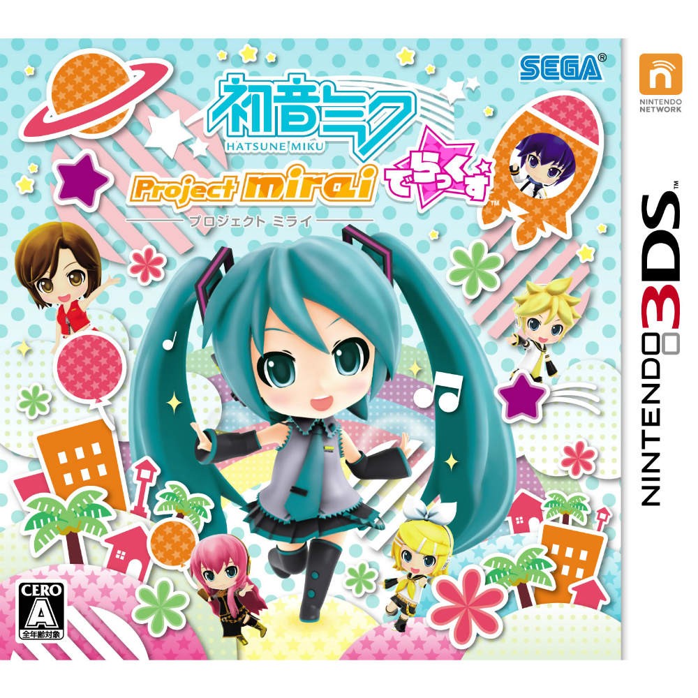 【3DS】セガ 初音ミク Project mirai でらっくす 3DS用ソフト（パッケージ版）の商品画像