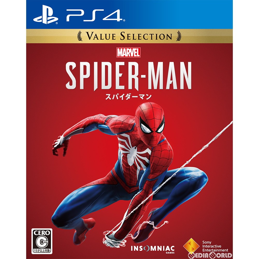 SONY 【PS4】 Marvel’s Spider-Man [Value Selection] PS4用ソフト（パッケージ版）の商品画像