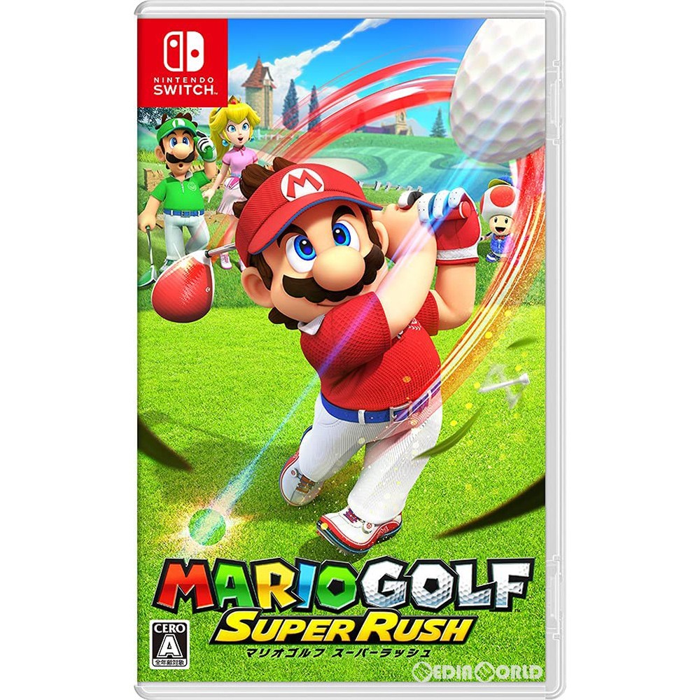 Nintendo Switch ゲーム3本セット　マリオテニス　ゴルフ　ワンダー 任天堂 【Switch】 マリオゴルフ スーパーラッシュ Switch用ソフト