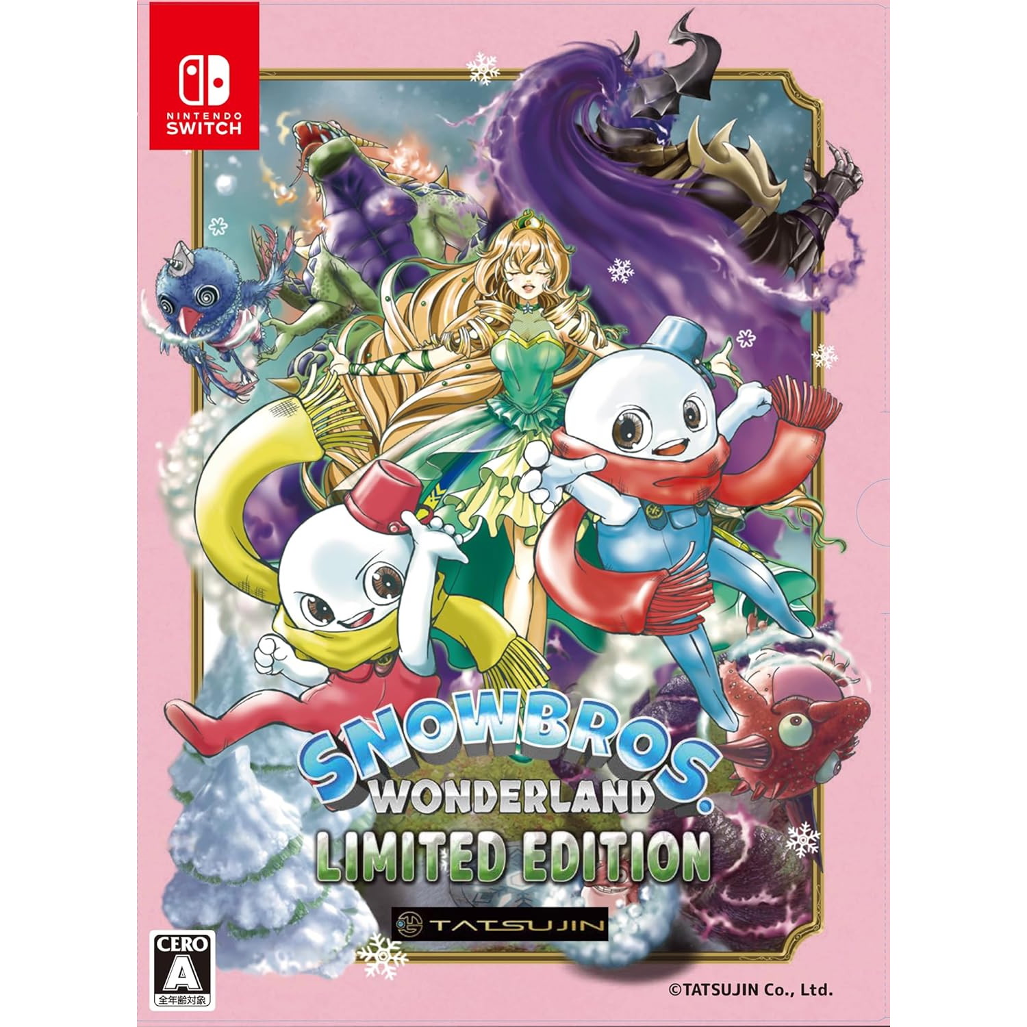 Switch】 SNOW BROS.WONDERLAND [限定版] Switch用ソフト（パッケージ
