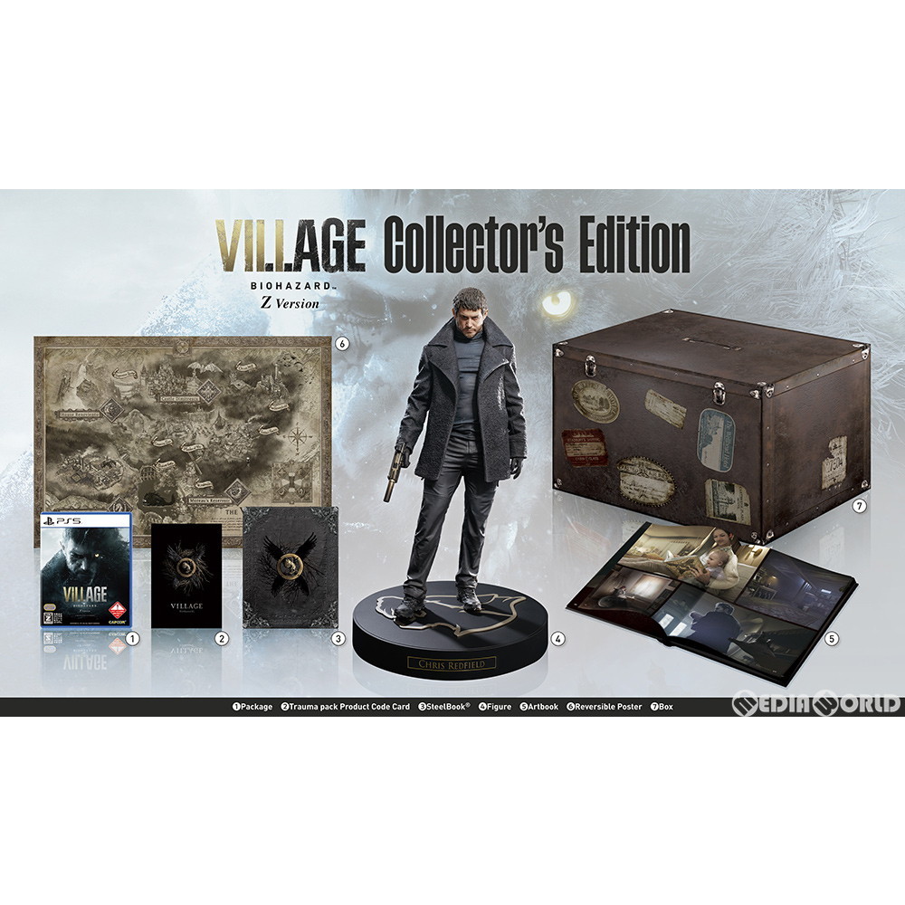 美品 バイオハザードVILLAGE Z COLLECTOR'S EDITION バイオ 美品 バイオハザードVILLAGE Z COLLECTOR'S EDITION バイオ