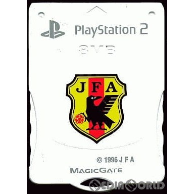 ケムコ 財団法人日本サッカー協会公認 サッカー日本代表PS2メモリーカード （8M） ジャパンホワイト プレイステーション2（PS2）用メモリーカードの商品画像