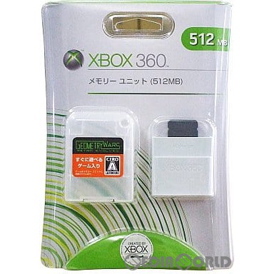マイクロソフト Xbox360 メモリーユニット （512MB） 9Z4-00003 Xbox 360用その他周辺機器の商品画像