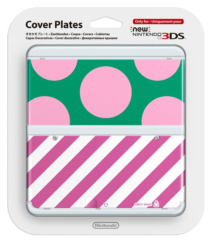 任天堂 Newニンテンドー3DS きせかえプレート No.017 ドット