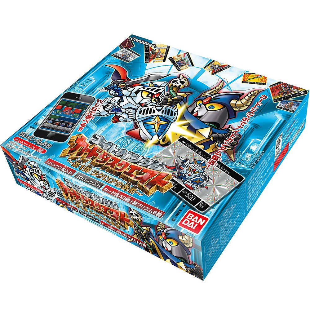 未開封：ナイトガンダム カードダスクエスト 第1弾 ラクロアの勇者 1箱 Yahoo!オークション- ナイトガンダム カードダスクエスト 第1弾