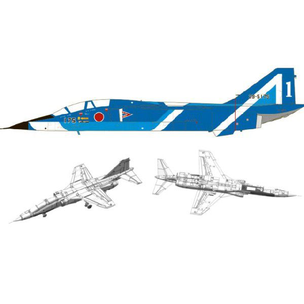 航空自衛隊 T-2 ブルーインパルス （1/72スケール AC-13）
