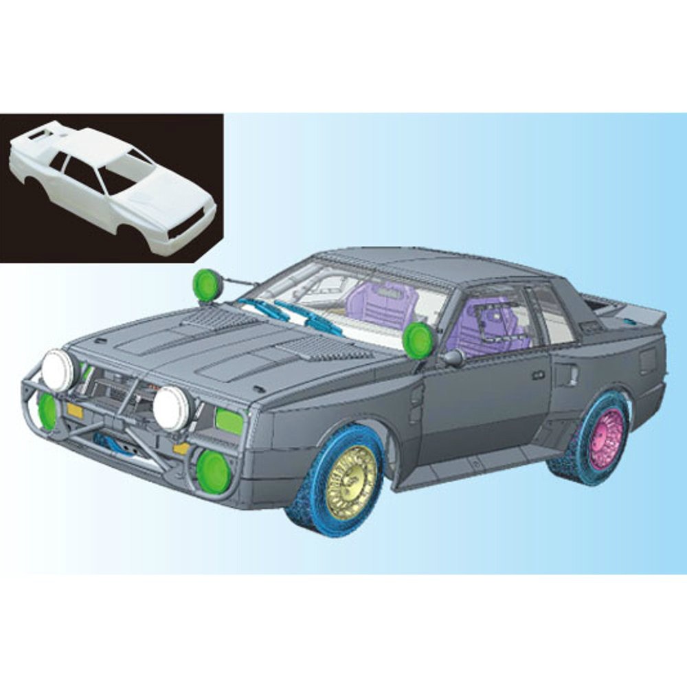 BEEMAX アオシマ・トヨタTA64 セリカ'85サァフリラリー 青島文化教材社 トヨタ TA64 セリカ 1985 サファリラリー仕様 （1/24