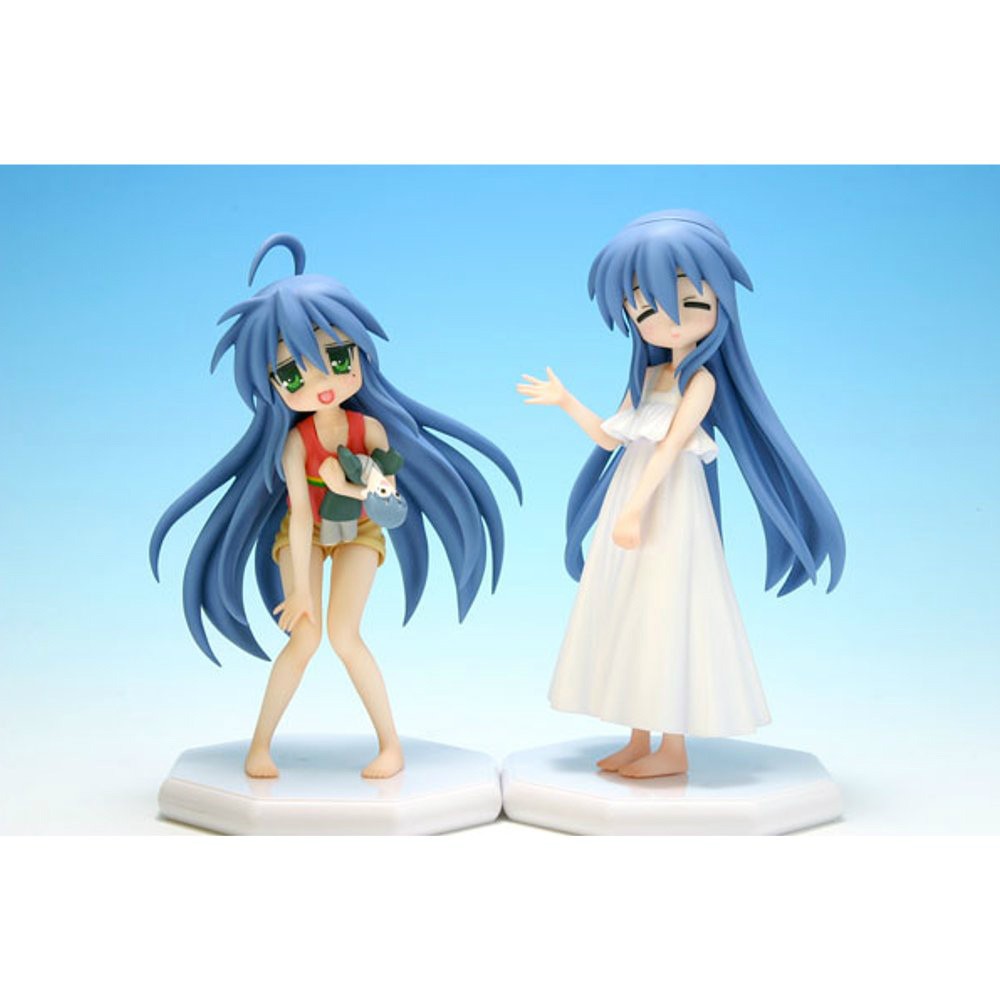 らき☆すた 泉こなた & 泉かなた フィギュアセット らき☆すた 泉こなた＆かなた そうじろうの宝物セット 完成品