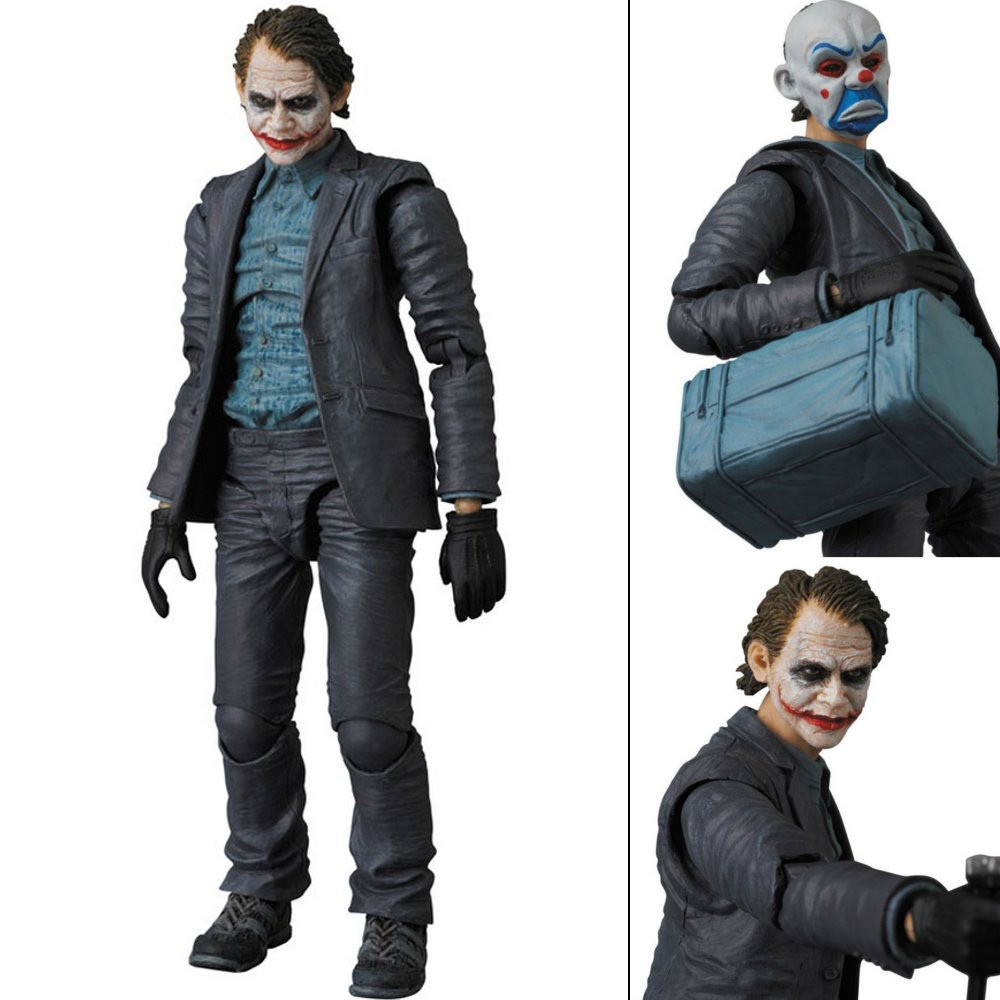 【最終値下げ】JOKERフィギュア　MAFEX No.005 No.015セット MEDICOM TOY MAFEX No.015 THE JOKER（BANK ROBBER Ver.） MAFEX
