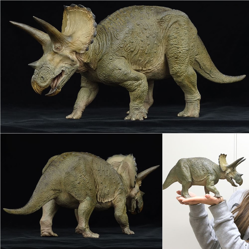 大恐竜」 プレミアムトリケラトプスソフビフィギュア｜Yahoo!フリマ