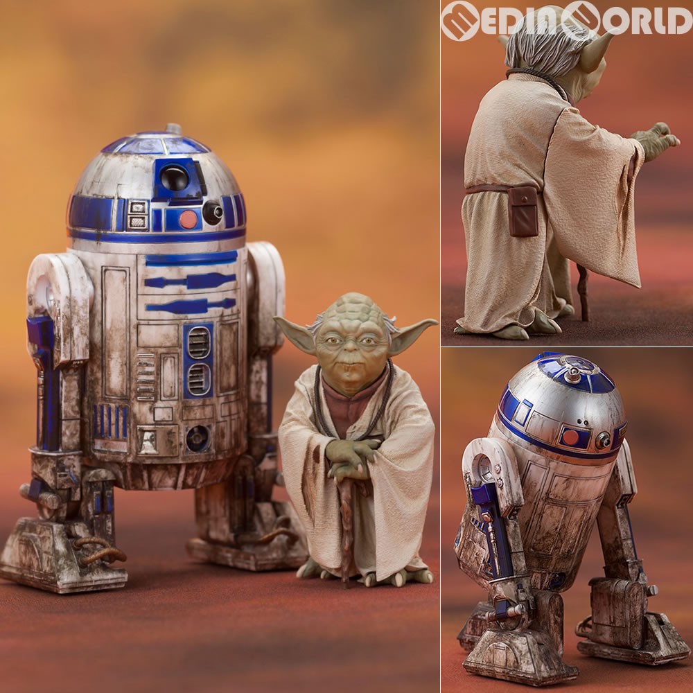 コトブキヤ ARTFX＋ スター・ウォーズ ヨーダ＆R2-D2 ダゴバパック