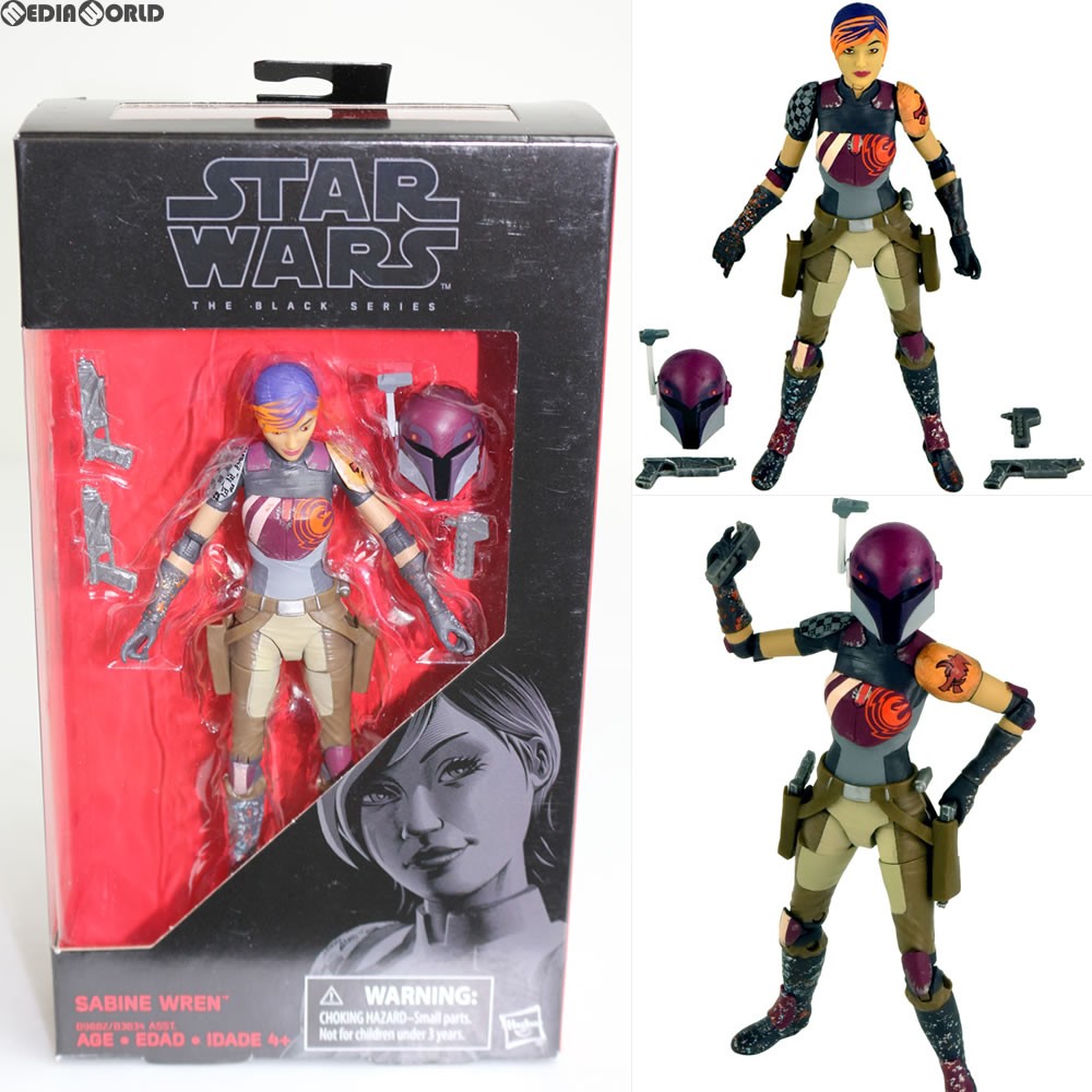 未開封　スターウォーズ　ブラックシリーズ　サビーヌ　レン スターウォーズ ブラックシリーズ 6インチ サビーヌ・レン