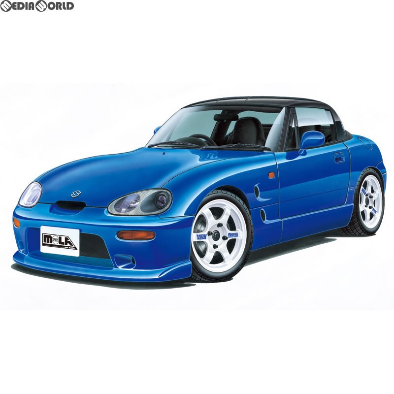 青島文化教材社 モーラスポーツ EA11R カプチーノ 1991（スズキ）（1/24スケール ザ・チューンドカー No.37（旧） 054345） 自動車の模型、プラモデルの商品画像